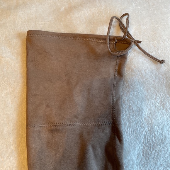 Unisa Tan Over the Knee Suede Boots - Picture 3 of 4